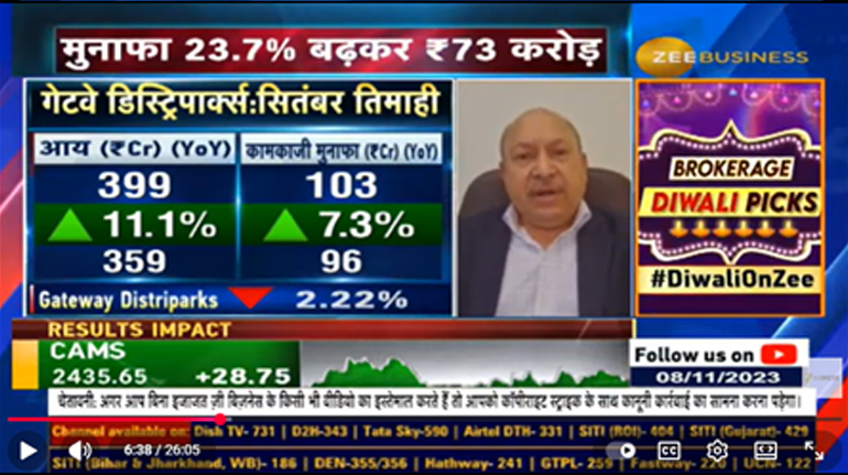 Zee Business - Corporate Radar